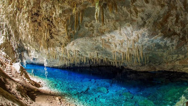 Gruta do Lago Azul, em Bonito, MS