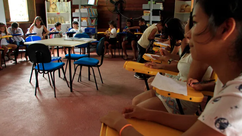 Escolas de comunidades indígenas estão entre as beneficiadas