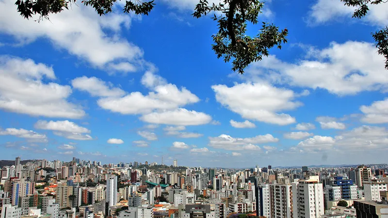 Vista da cidade de Belo Horizonte