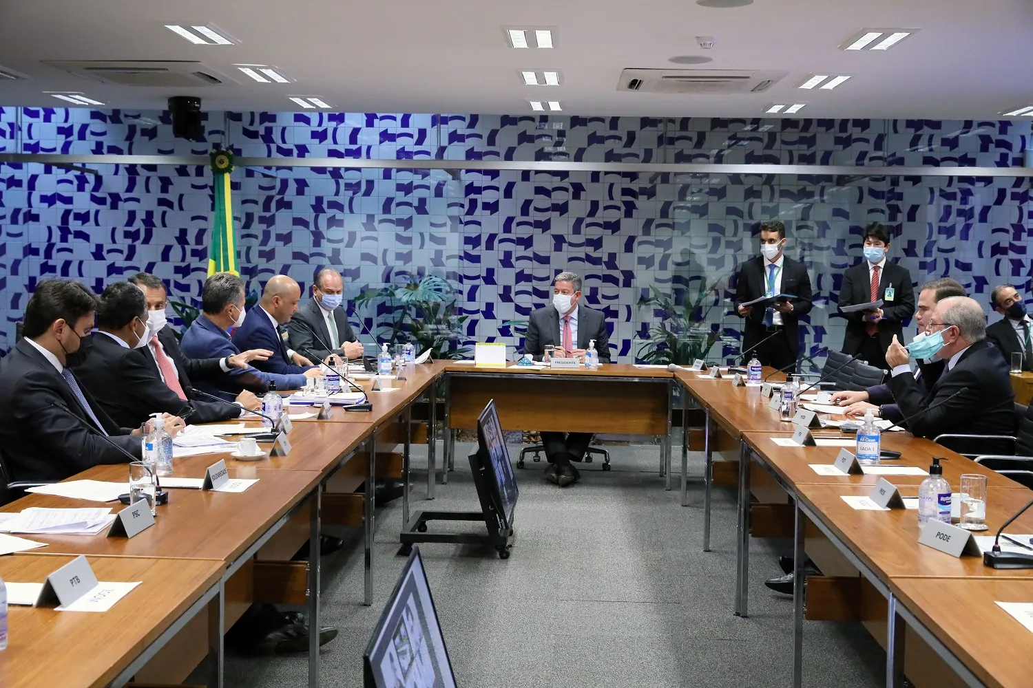 Lira reuniu o colégio de líderes nesta quinta-feira