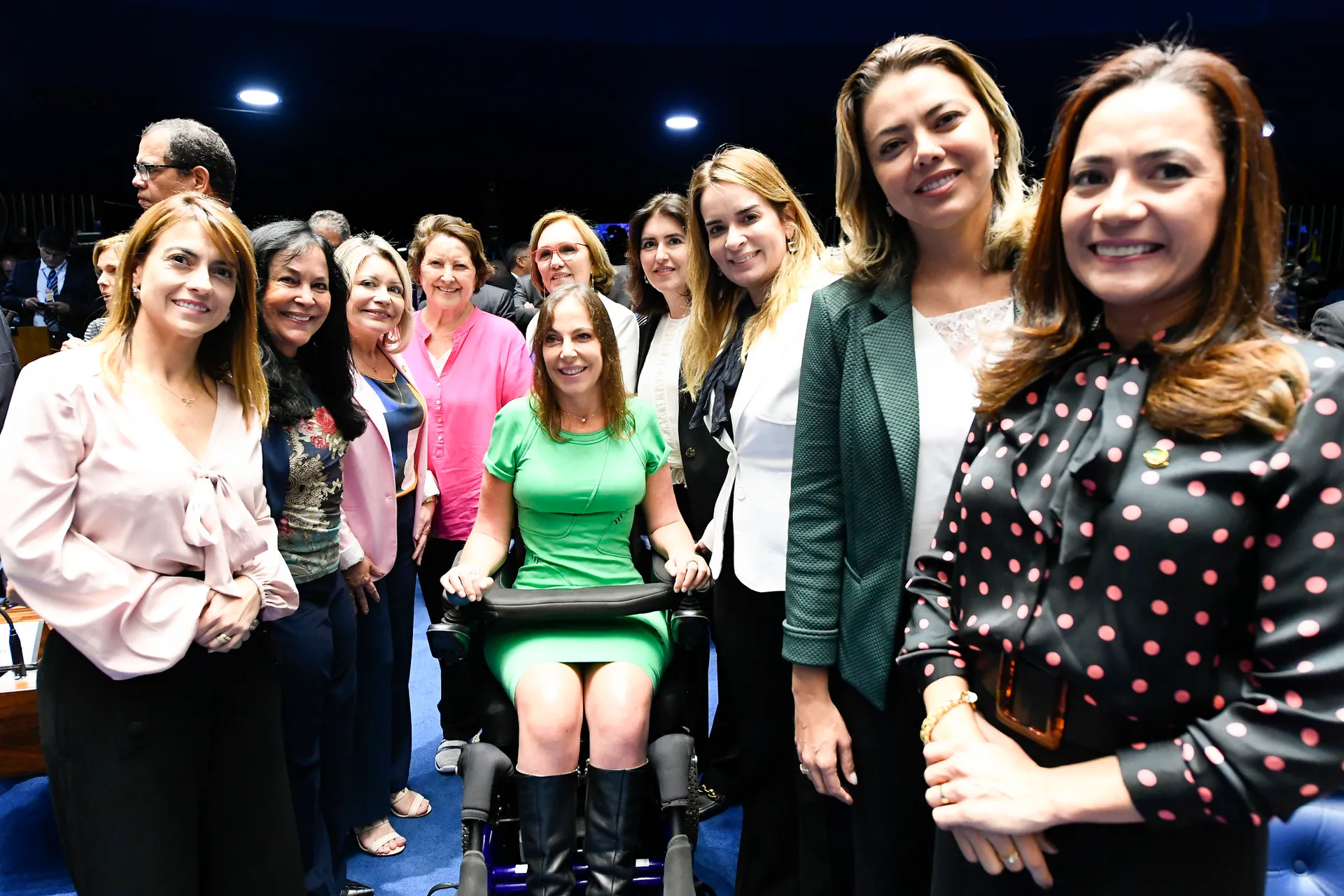 Senadoras integrantes da Bancada Feminina da Casa