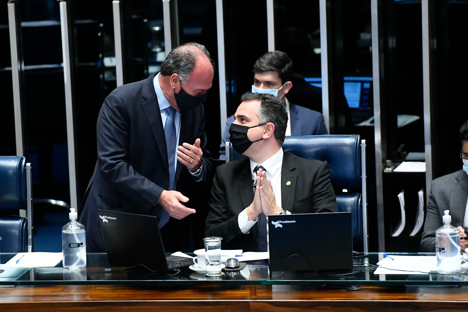 O projeto de Rodrigo Pacheco (DEM-MG) foi aprovado na forma do substitutivo do relator, Fernando Bezerra Coelho (MDB-PE) (Foto: Marcos) Oliveira/Agência Senado