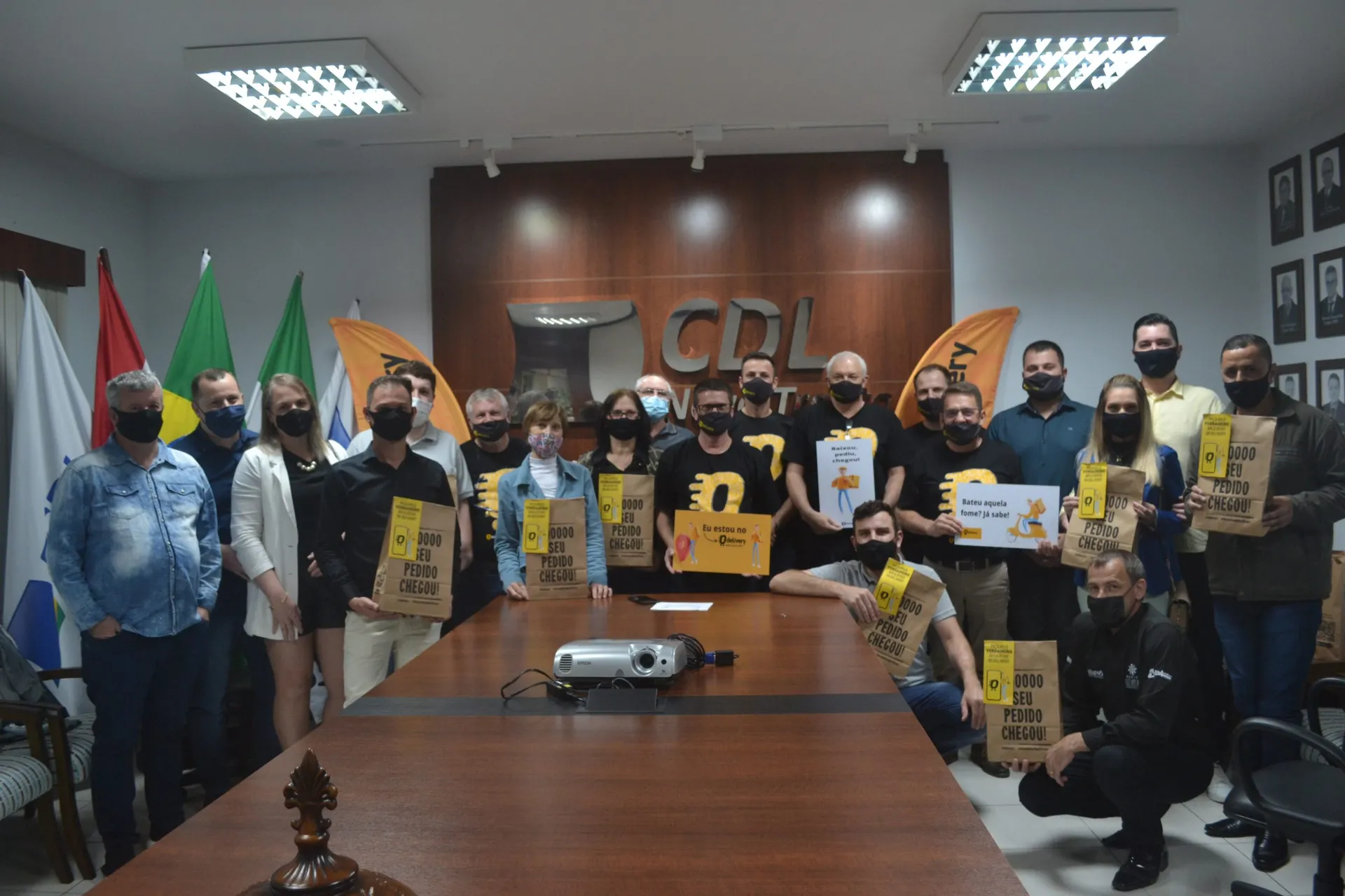 Durante as comemorações de 38 anos, foi lançado aplicativo de entrega O Delivery