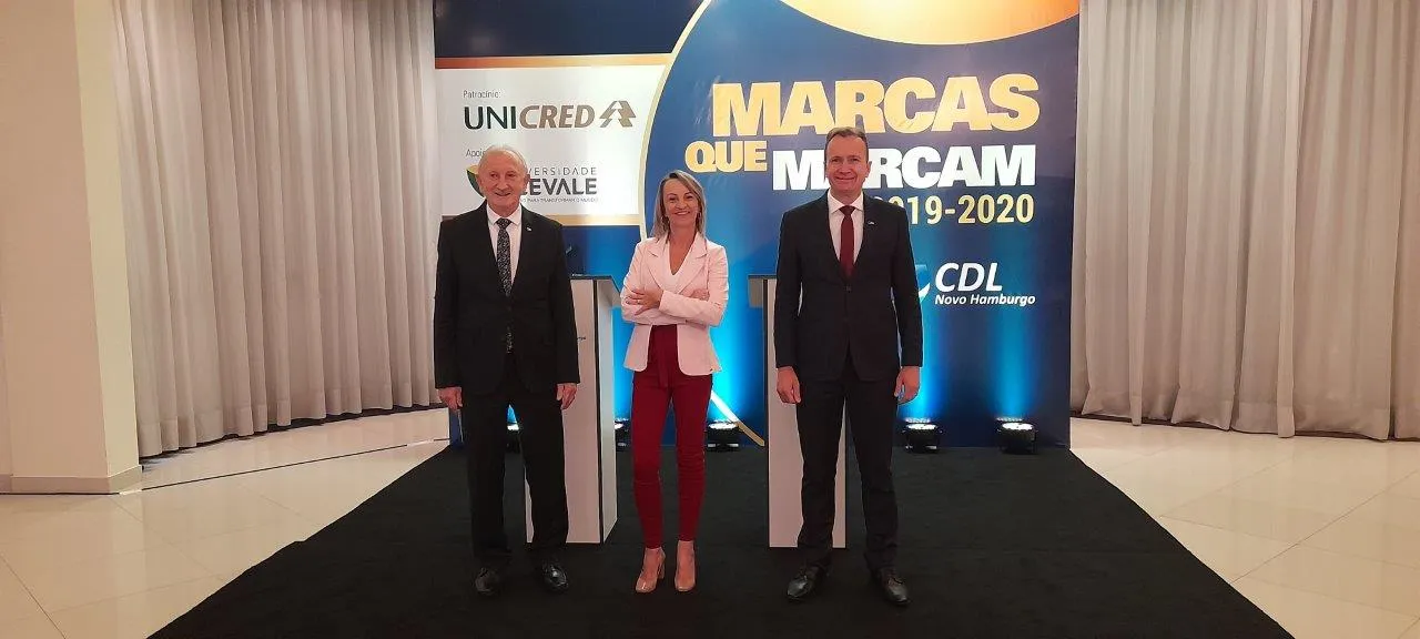 Miguel Kuhn, Eunice Kasper e Jorge Stoffel