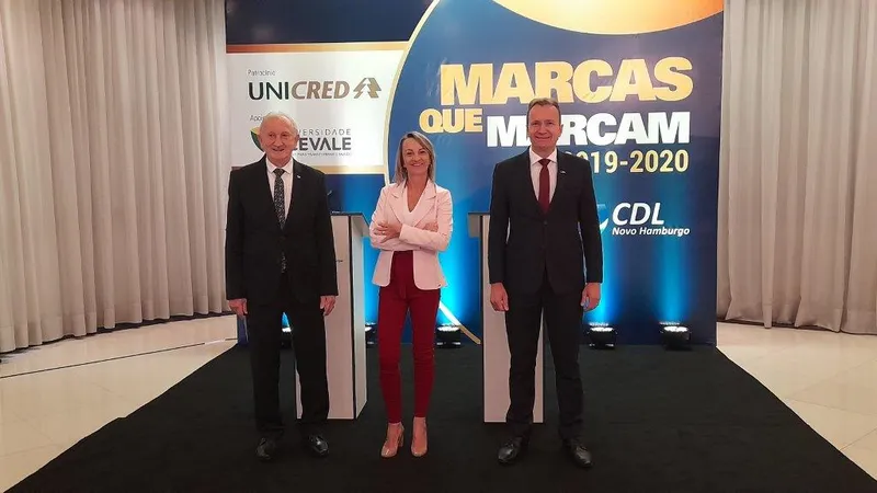 Miguel Kuhn, Eunice Kasper e Jorge Stoffel