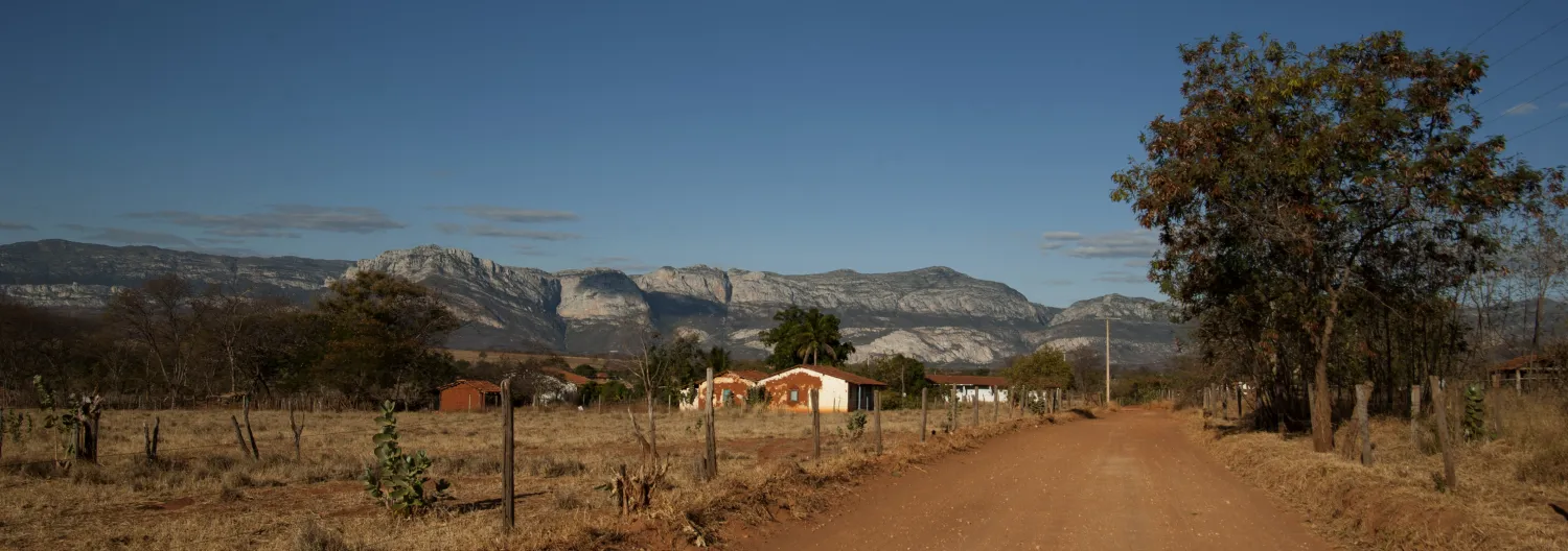 Vista do Parque Estadual de Serra Nova e Talhado