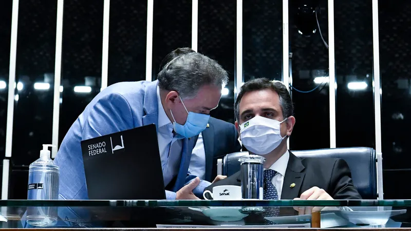 O senador Roberto Rocha (PSDB-MA) se reuniu com o presidente do Senado, Rodrigo Pacheco, e representantes do setor varejista, para discutir a tramitação da PEC da reforma tributária