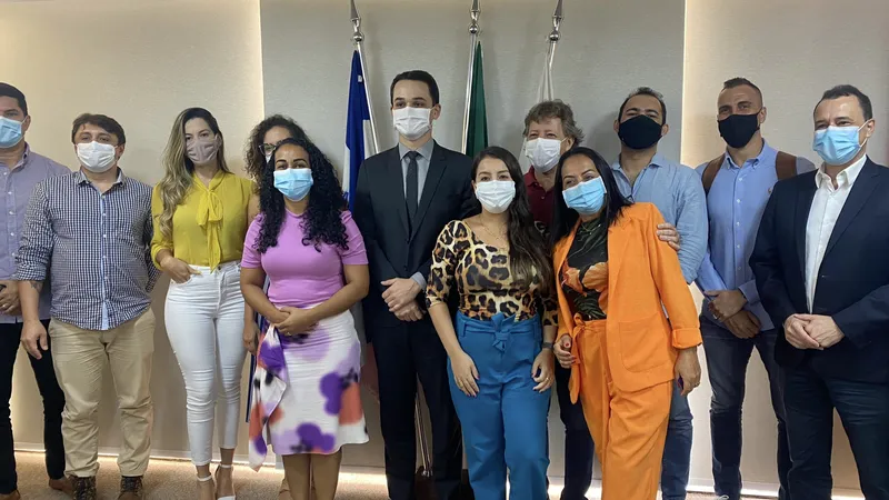 Coordenadores da CDL Jovem se reuniram com o prefeito de Vitória (ES)