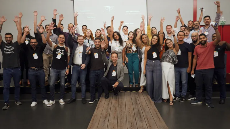 Jovens empreendedores que participaram da segunda edição do Inova on the Road
