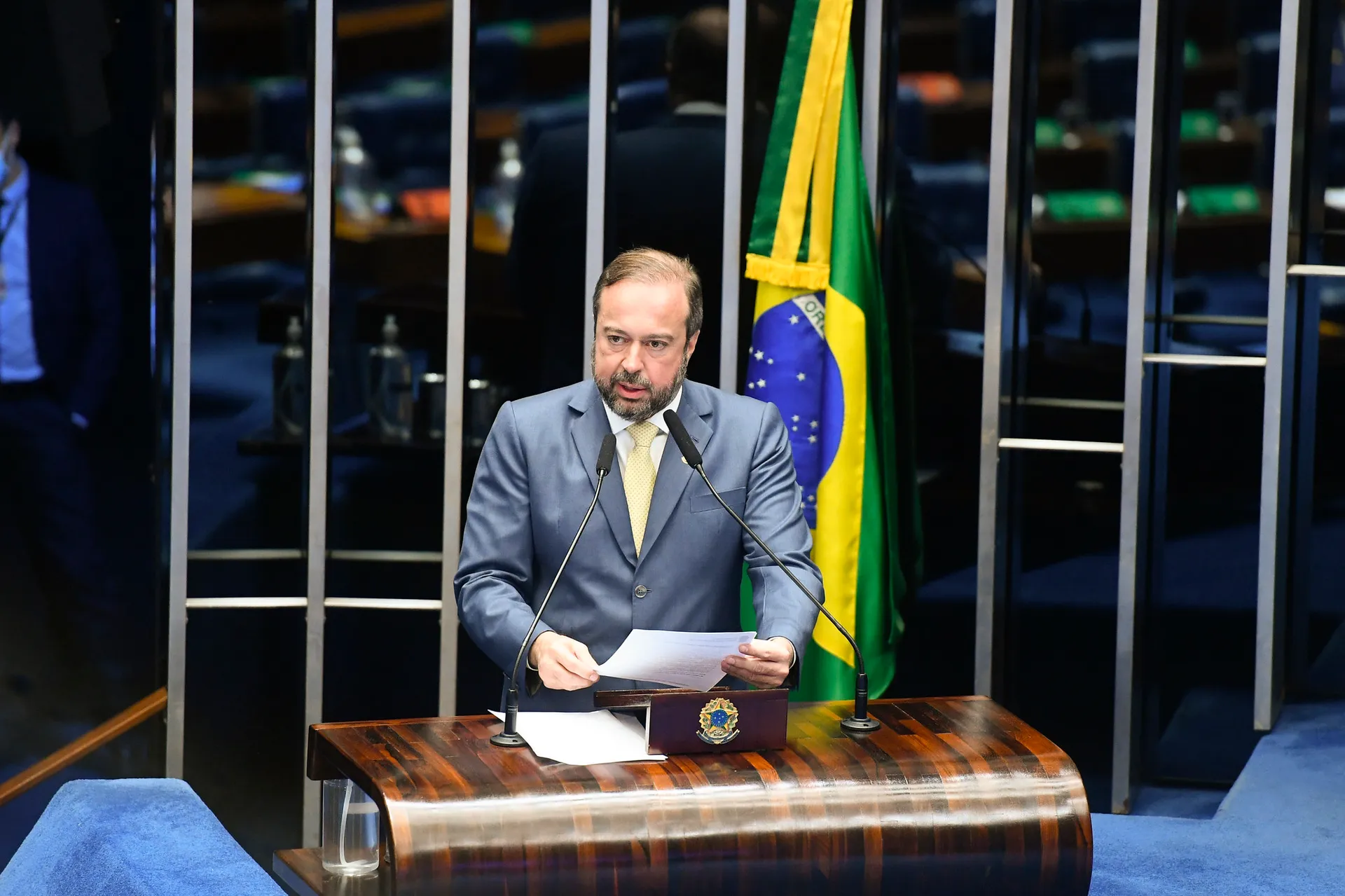 Alexandre Silveira (PSD-MG) foi relator do projeto no Senado