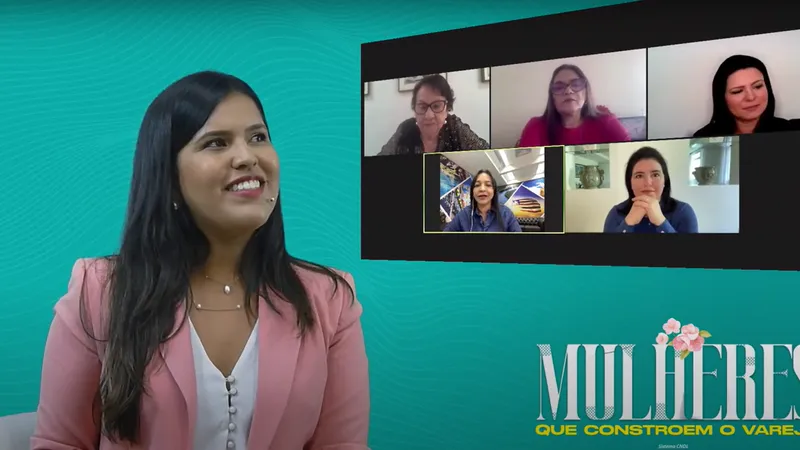 Karoline Lima apresenta a live Mulheres que Constroem o Varejo