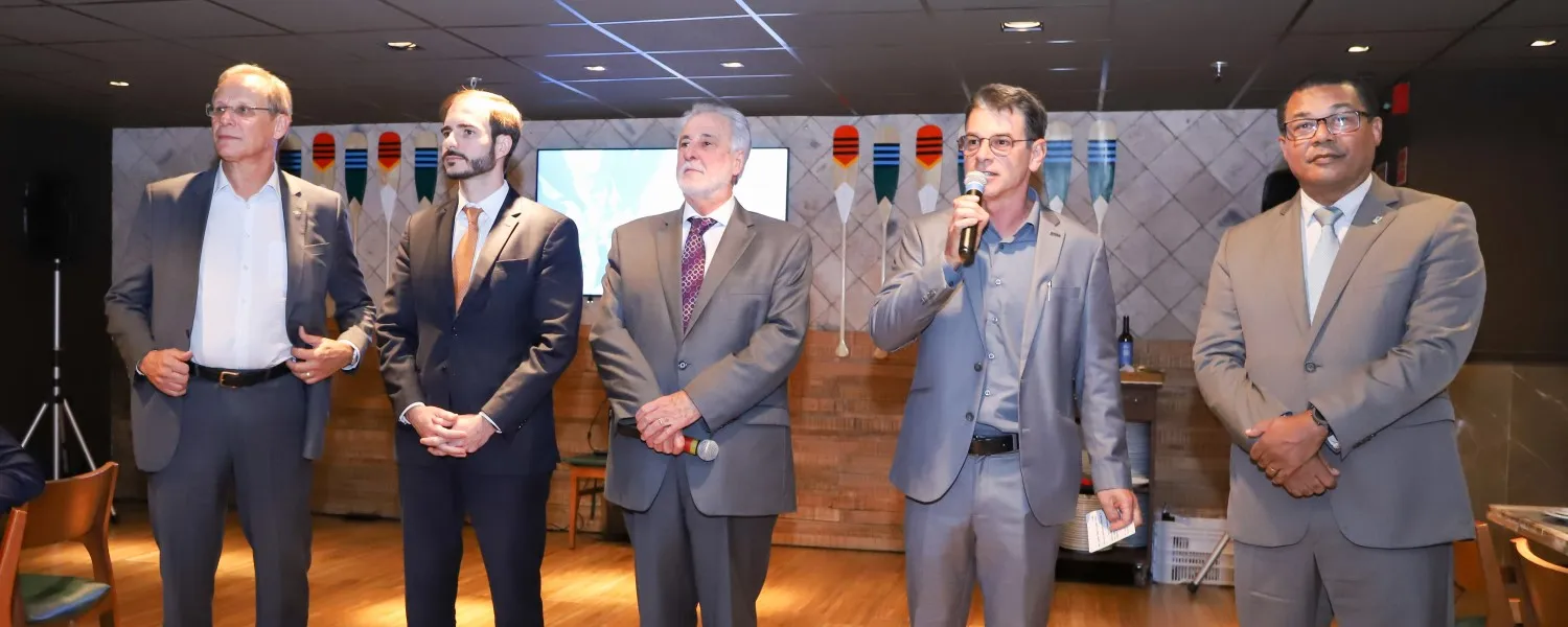 Bruno Quick, José Ricardo, Carlos Melles, José César e Mauro Benedito