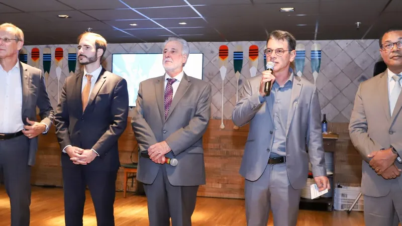 Bruno Quick, José Ricardo, Carlos Melles, José César e Mauro Benedito