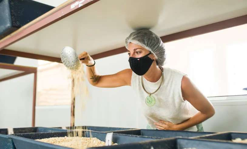Renata Faraht, empreendedora de São Paulo e dona da Farofa Santa Rita