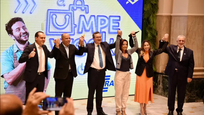 Lançamento do MPE Week, parceria do Sebrae com o Banco do Brasil.