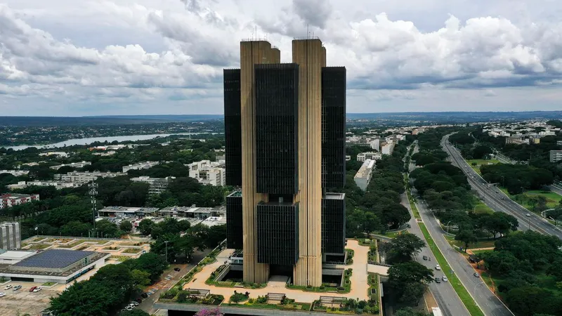Edifício do Banco Central em Brasília, DF