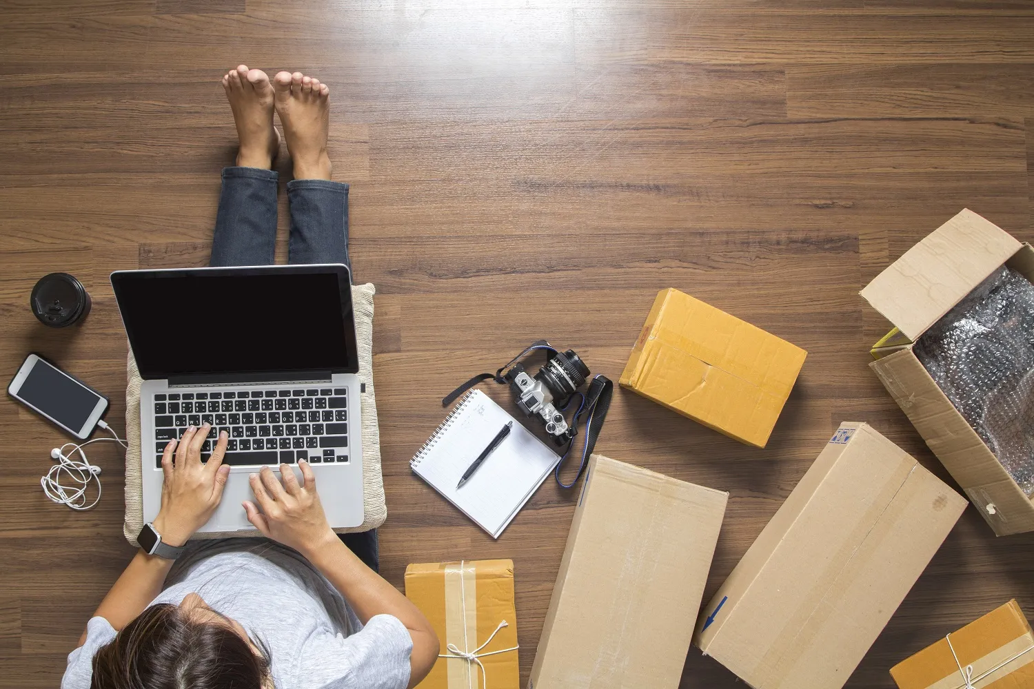 Home office entra em queda