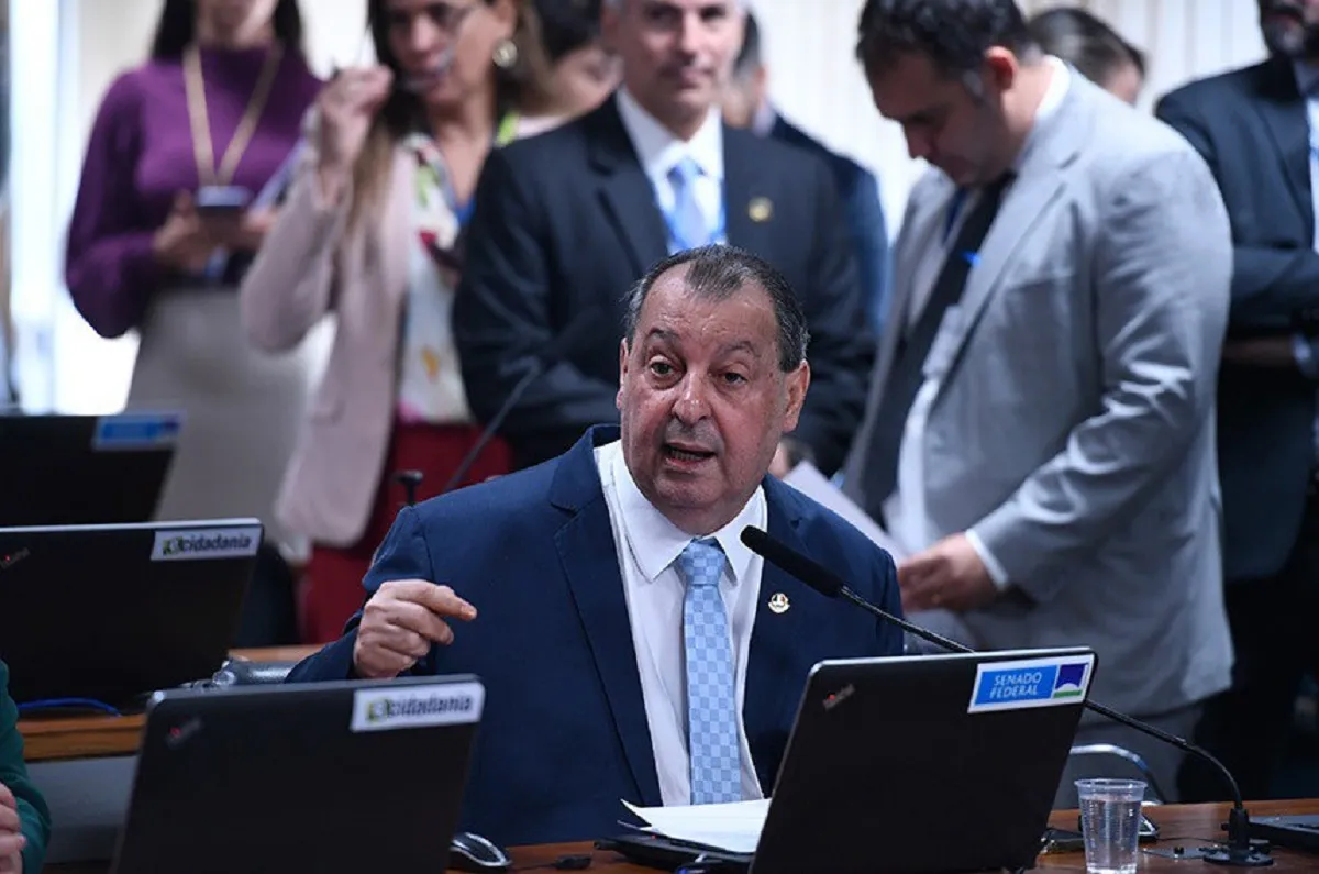 O relator do projeto, senador Omar Aziz, disse estar confiante no êxito do novo arcabouço fiscal. Fonte: Agência Senado
