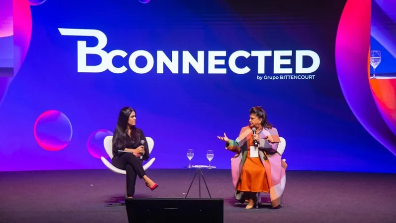 Participação de Luiza Helena Trajano, presidente do Conselho Magalu e presidente do Grupo Mulheres do Brasil com Lyana Bittencourt, CEO do Grupo Bittencourt, na edição 2022 do BConnected