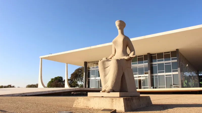 Sede do STF na Praça dos Três Poderes, em Brasília