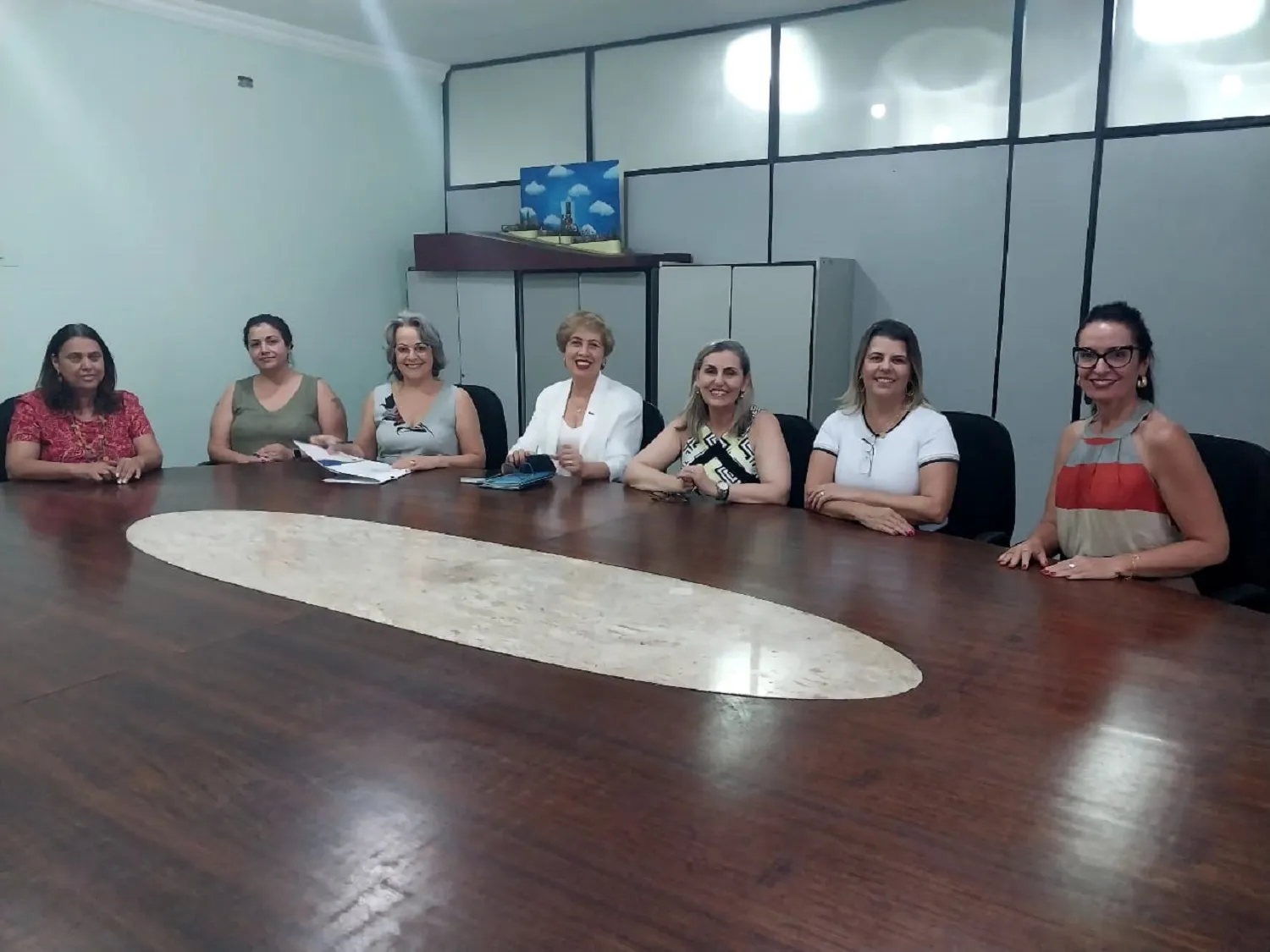 Objetivo do encontro foi apresentação institucional da CDL Mulher e demandas relacionadas ao serviço das creches municipais.