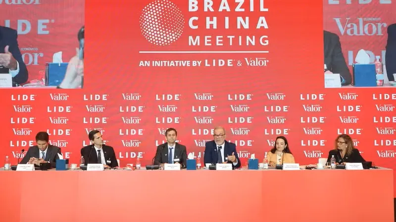 Brazil China Meeting, evento realizado na China pelo Lide e Valor e com apoio de O Globo e a Rádio CBN