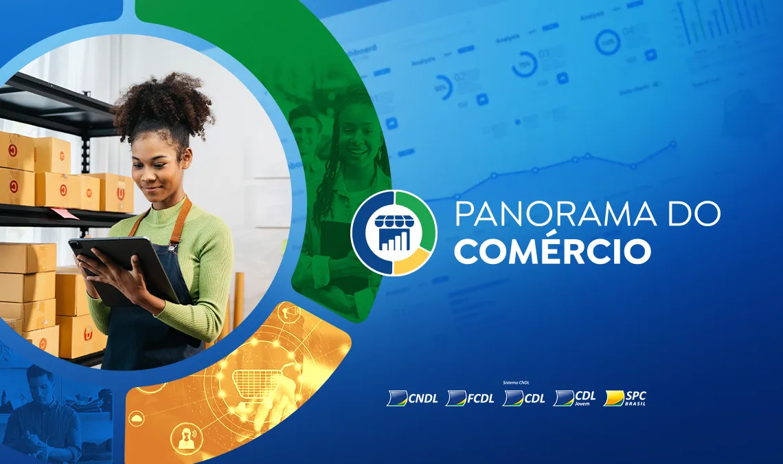 Panorama do Comércio: dados do 1º semestre de 2024 mostram crescimento das vendas do comércio