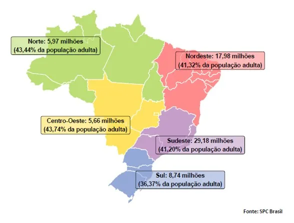 Inadimplência atinge 67,54 milhões de consumidores em setembro, aponta CNDL/SPC Brasil
