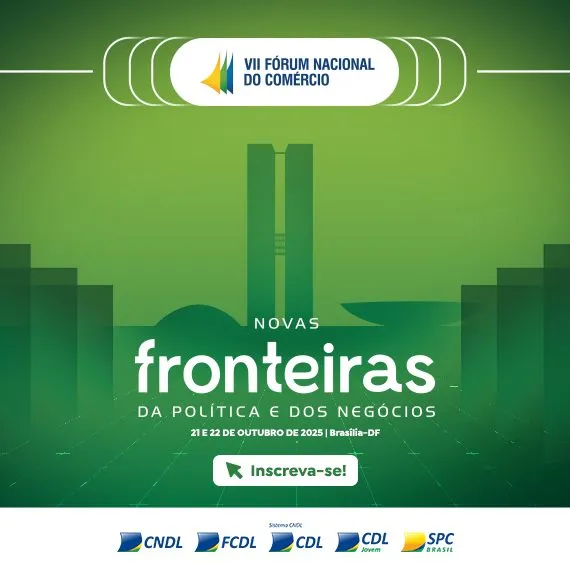 VII Fórum Nacional do Comércio inscrições já estão abertas