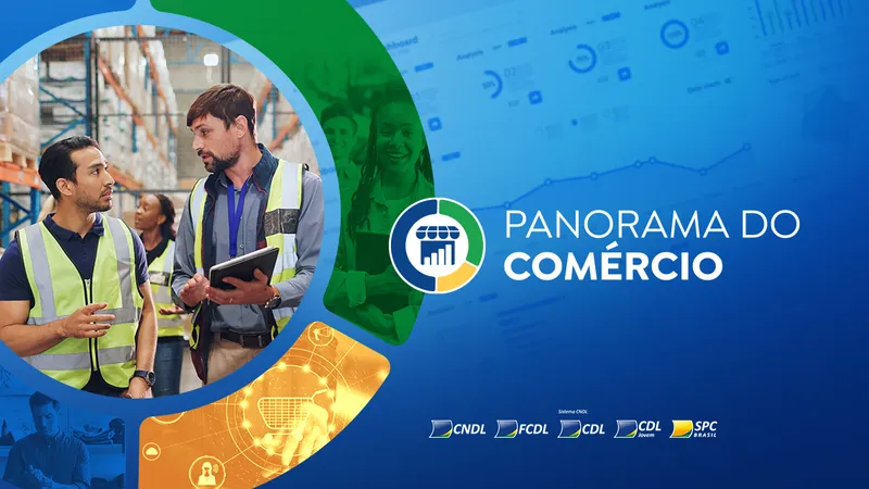 Panorama do Comércio: vendas do comércio recuam, mas mantêm o crescimento no acumulado do ano