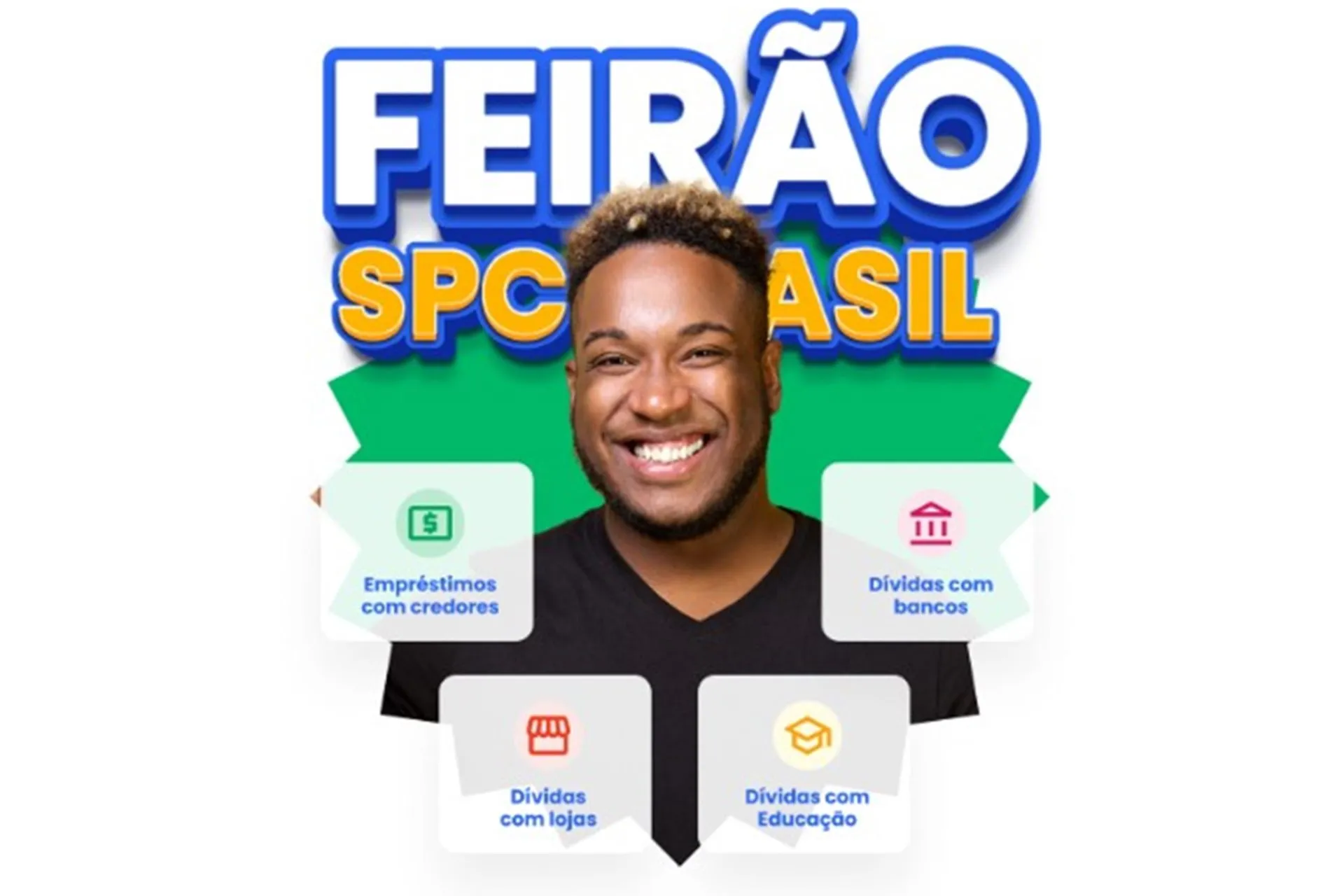 Feirão SPC Brasil começa hoje com descontos de até 99% nas dívidas