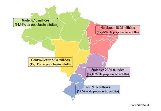 Inadimplência bate recorde e atinge 69,66 milhões de consumidores em março, aponta CNDL/SPC Brasil