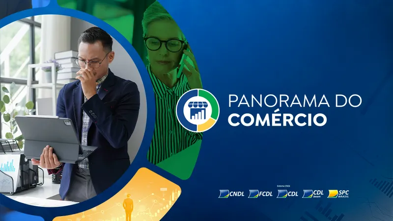 Panorama do Comércio: PIB confirma ritmo mais lento em 2025 e comércio sente os efeitos da desaceleração