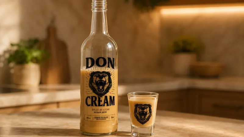 Doce, alcoólico e cremoso Don Cream entrega mais do que embalagem bonita