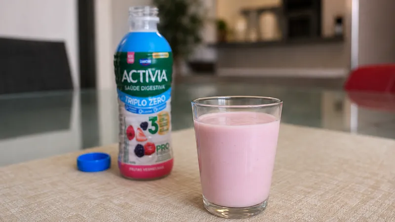 Activia Triplo Zero Frutas Vermelhas - Novo iogurte triplo zero aposta no equilíbrio entre sabor e funcionalidade